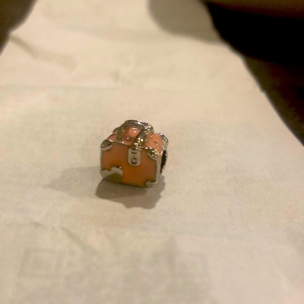 Little Pink Luggage Charm